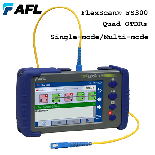 - FlexScan FS300 Quad OTDR